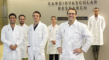 Image of male researchers group shot